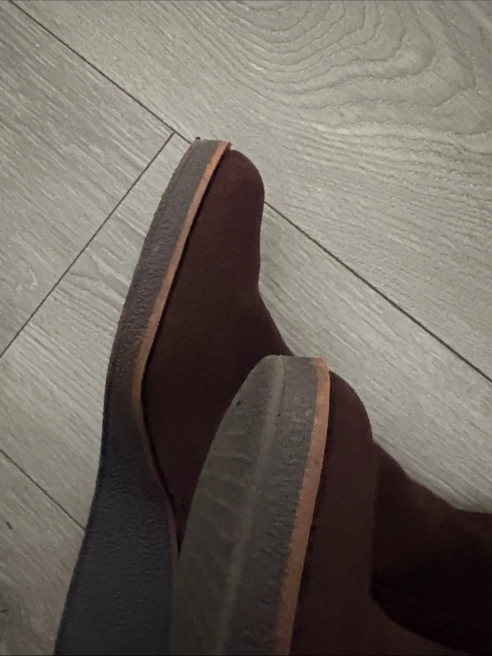 AEROSOLES Tall Suede Over-the-Knee Boots in Dark Brown